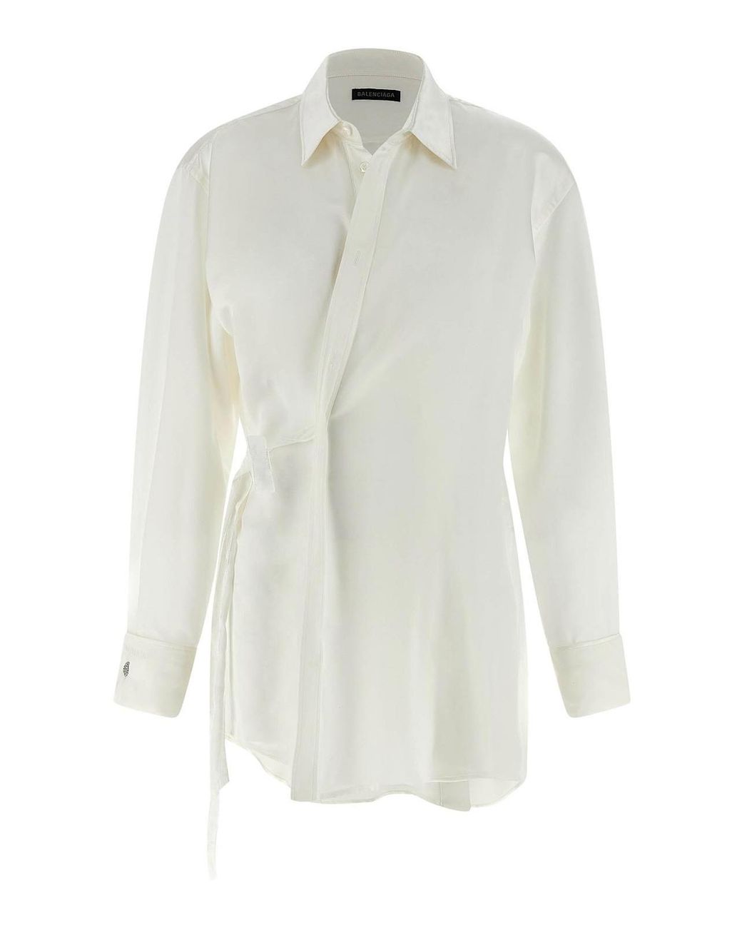 Balenciaga White 'Wrap' Shirt