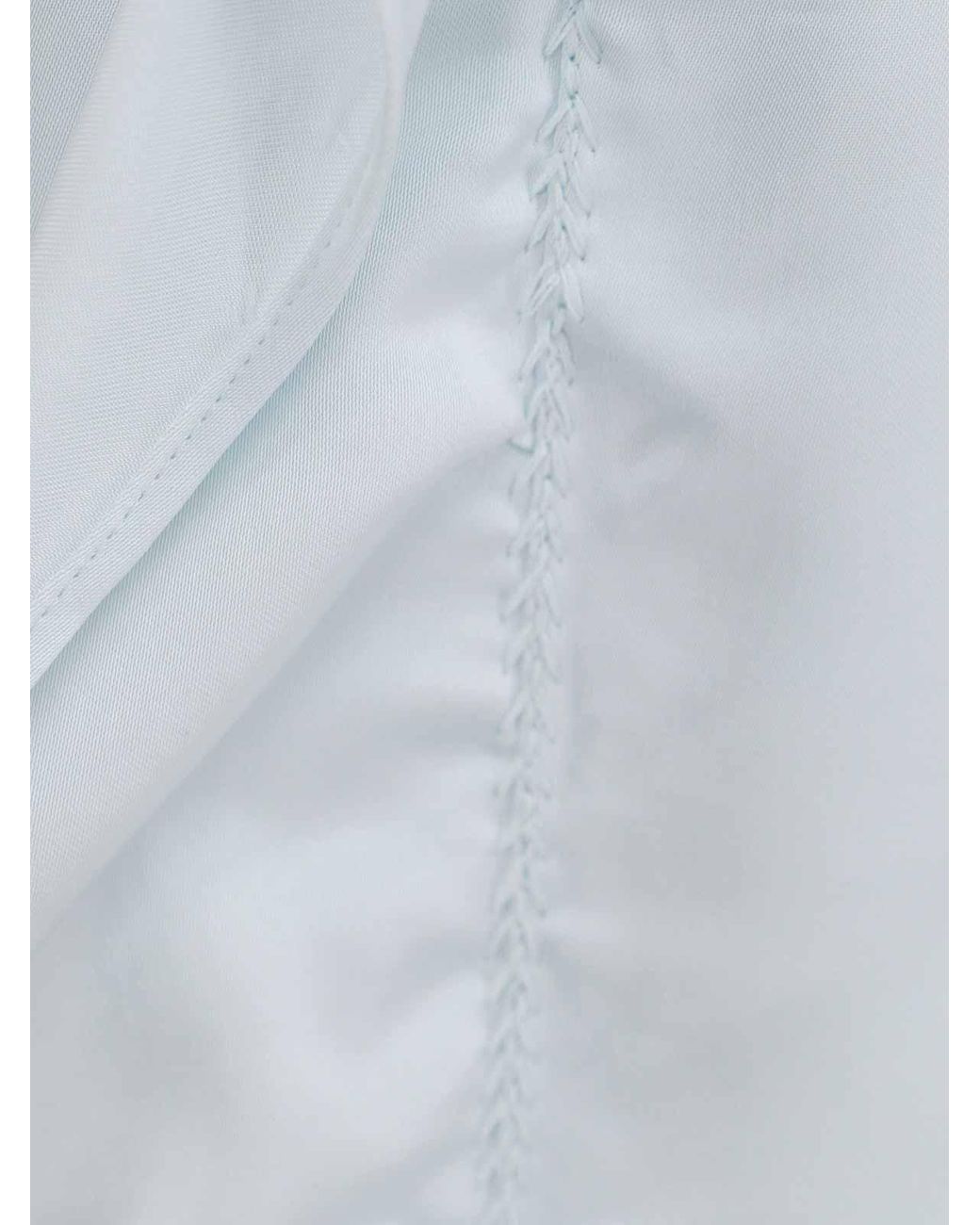 Jil Sander White Viscose Dress With Lateral Rouches
