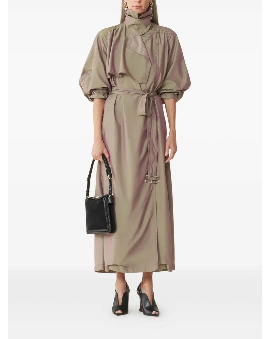 Lanvin Natural Trench Coat