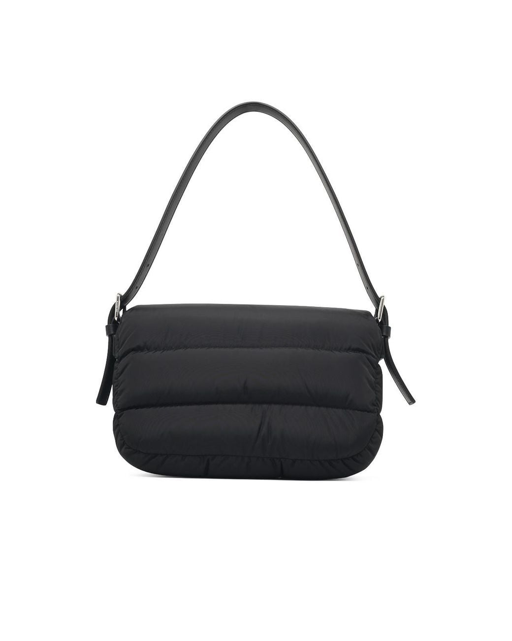 Moncler Black Caradoc Baguette Polyamide Shoulder Bag