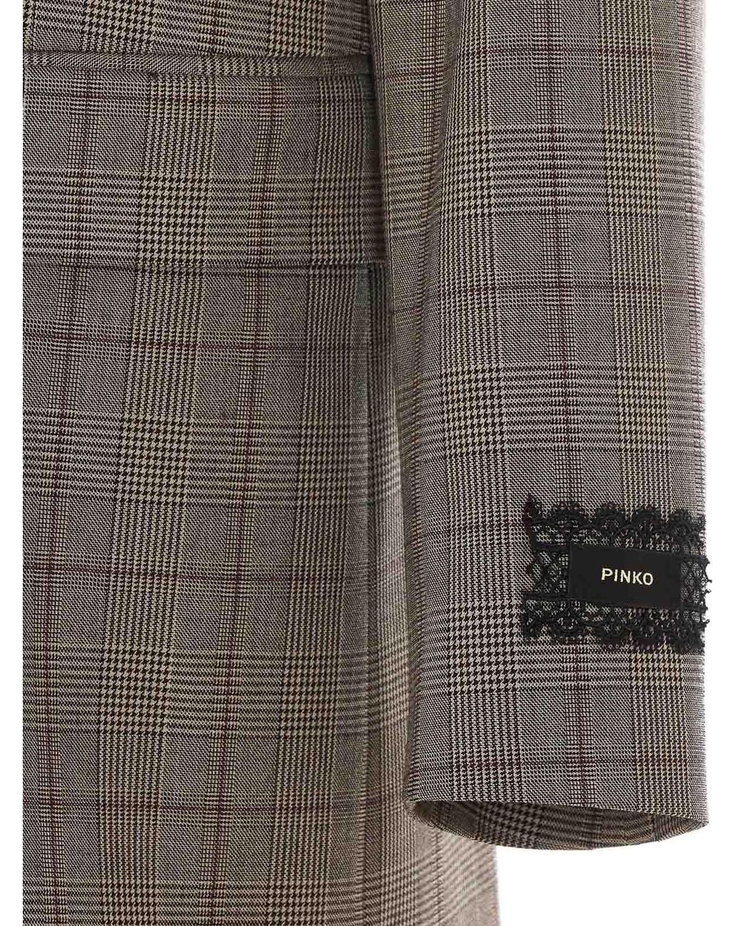 Mulberry Gray Check Jacket