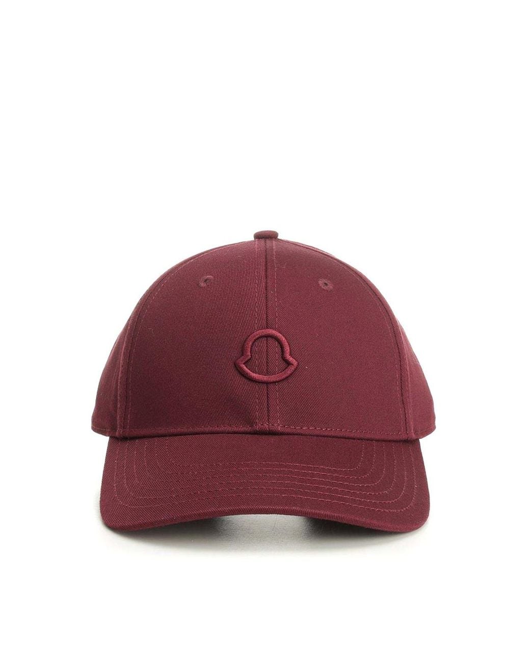 Moncler Red Baseball Cap