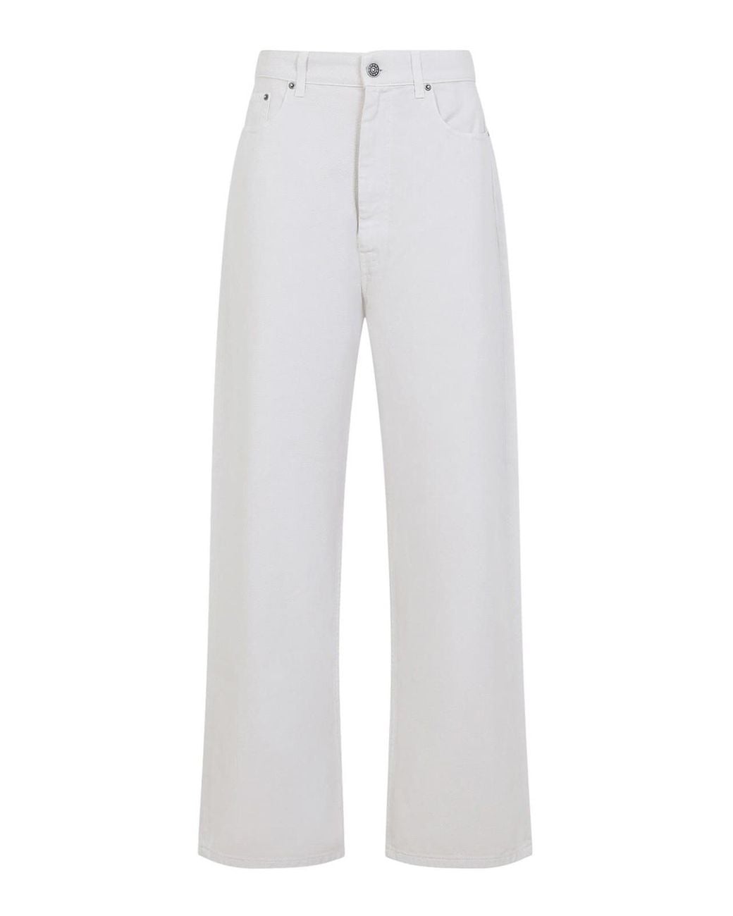 Phoebe Philo White Drop Jeans