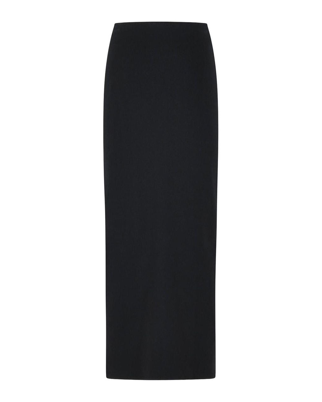 Courreges Black Long Skirt