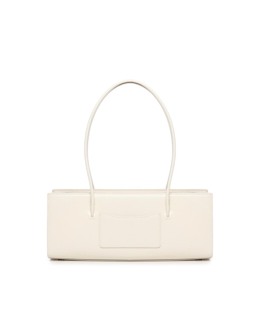 Marc Jacobs White Glam The Mirror Shoulder Bag