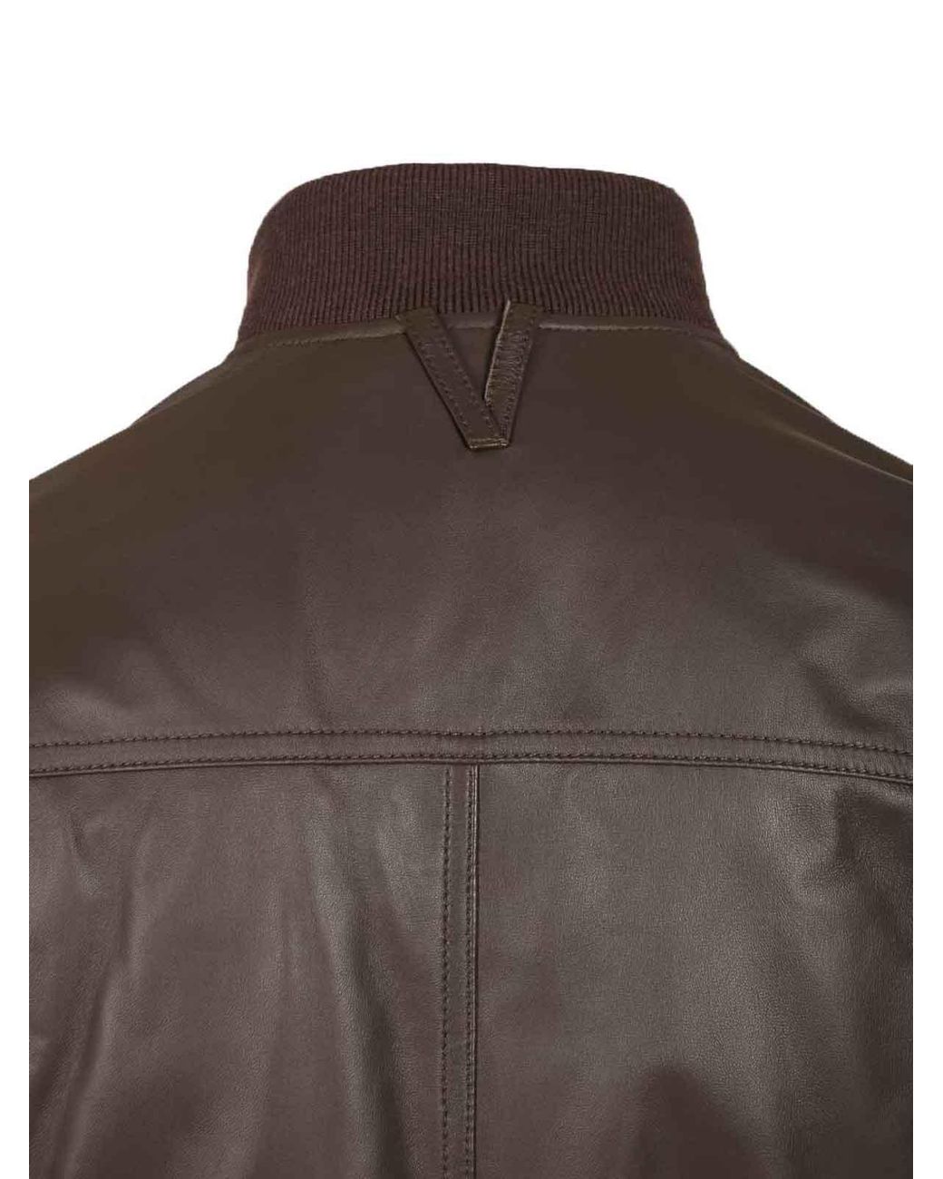 Valstar Brown Leather Jacket for men