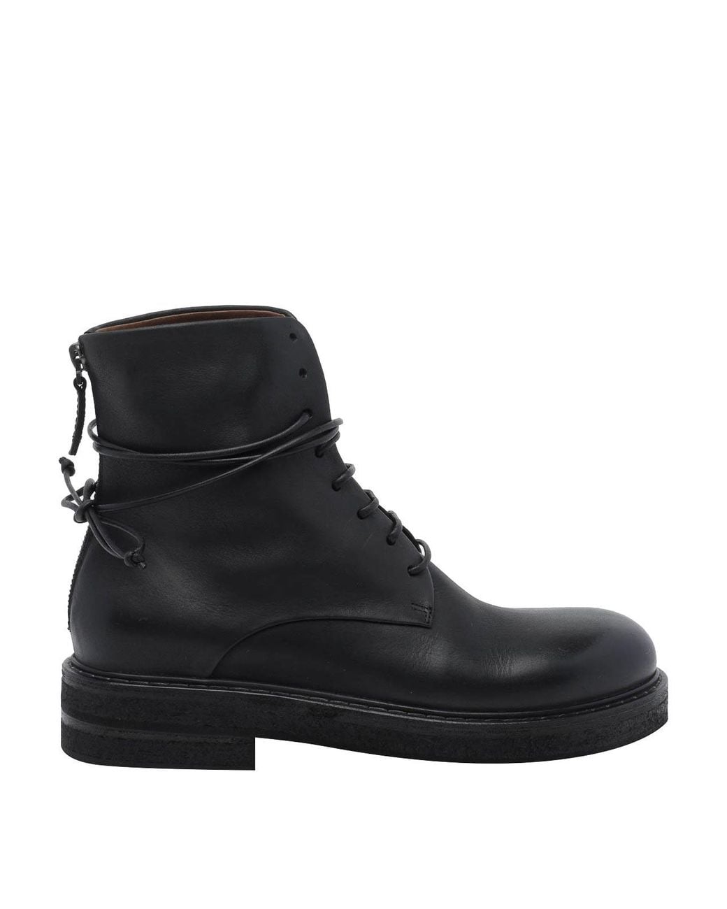 Marsèll Black Parrucca Ankle Boots
