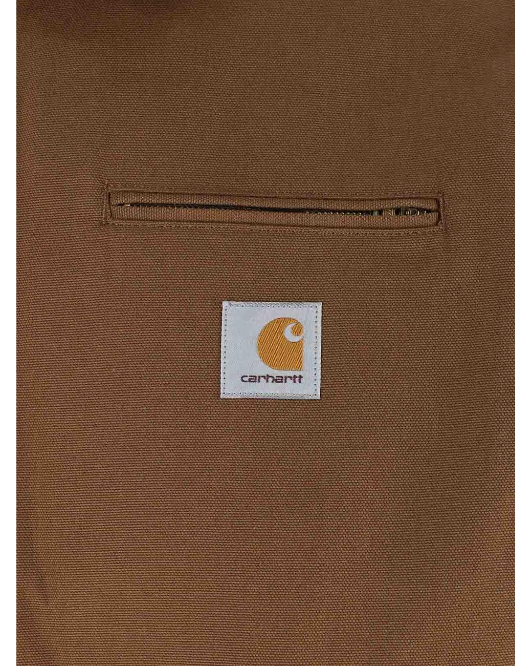 Carhartt Brown Og Detroit Jacket for men