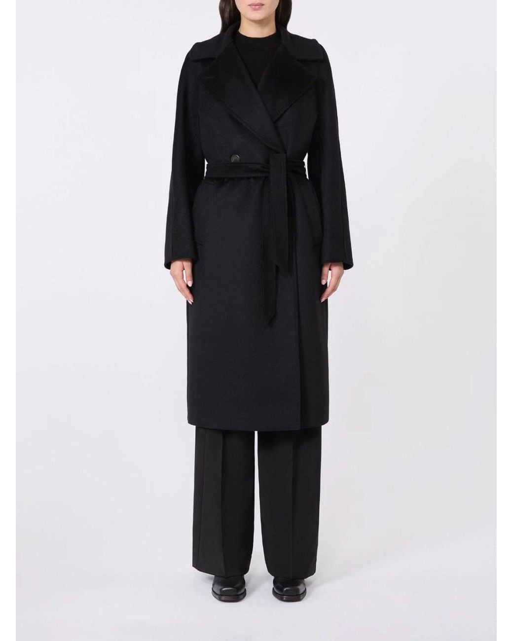 Weekend by Maxmara Black Resin Coat