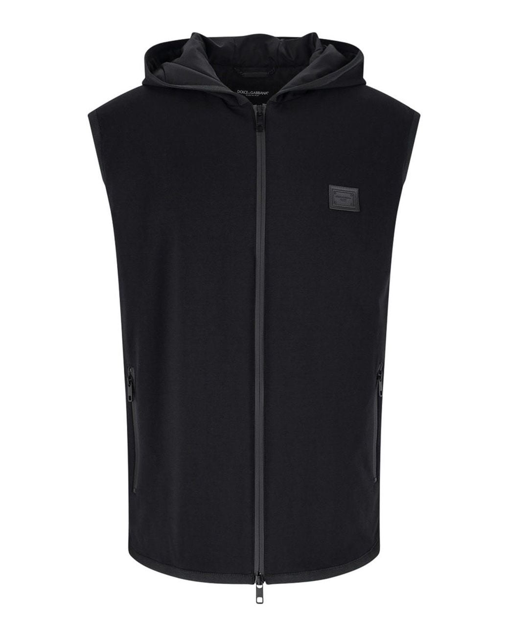 Dolce & Gabbana Black Logo Vest for men
