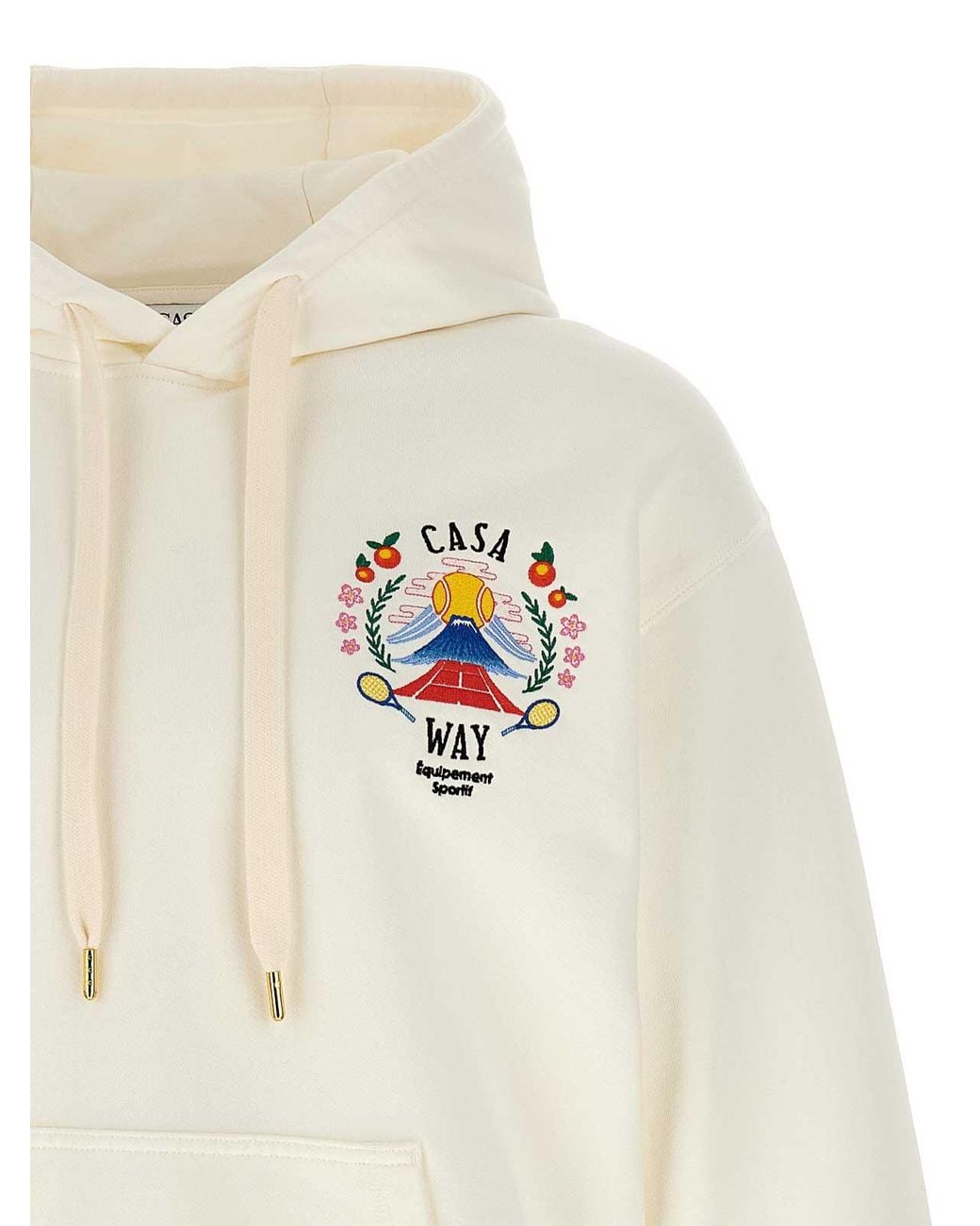 Casablanca White 'Casa Way Mountain' Sweatshirt for men