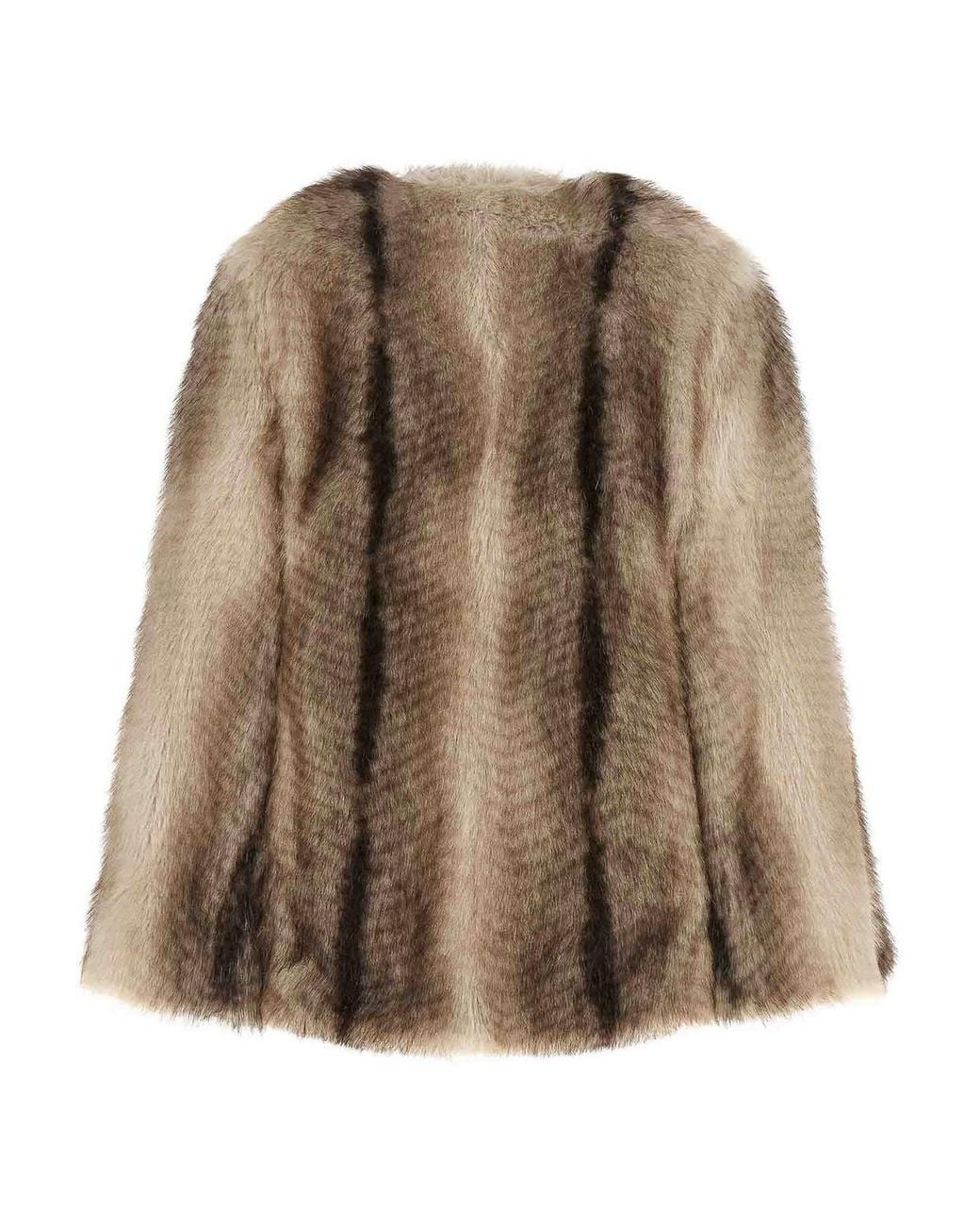Twinset Brown Cape Jacket