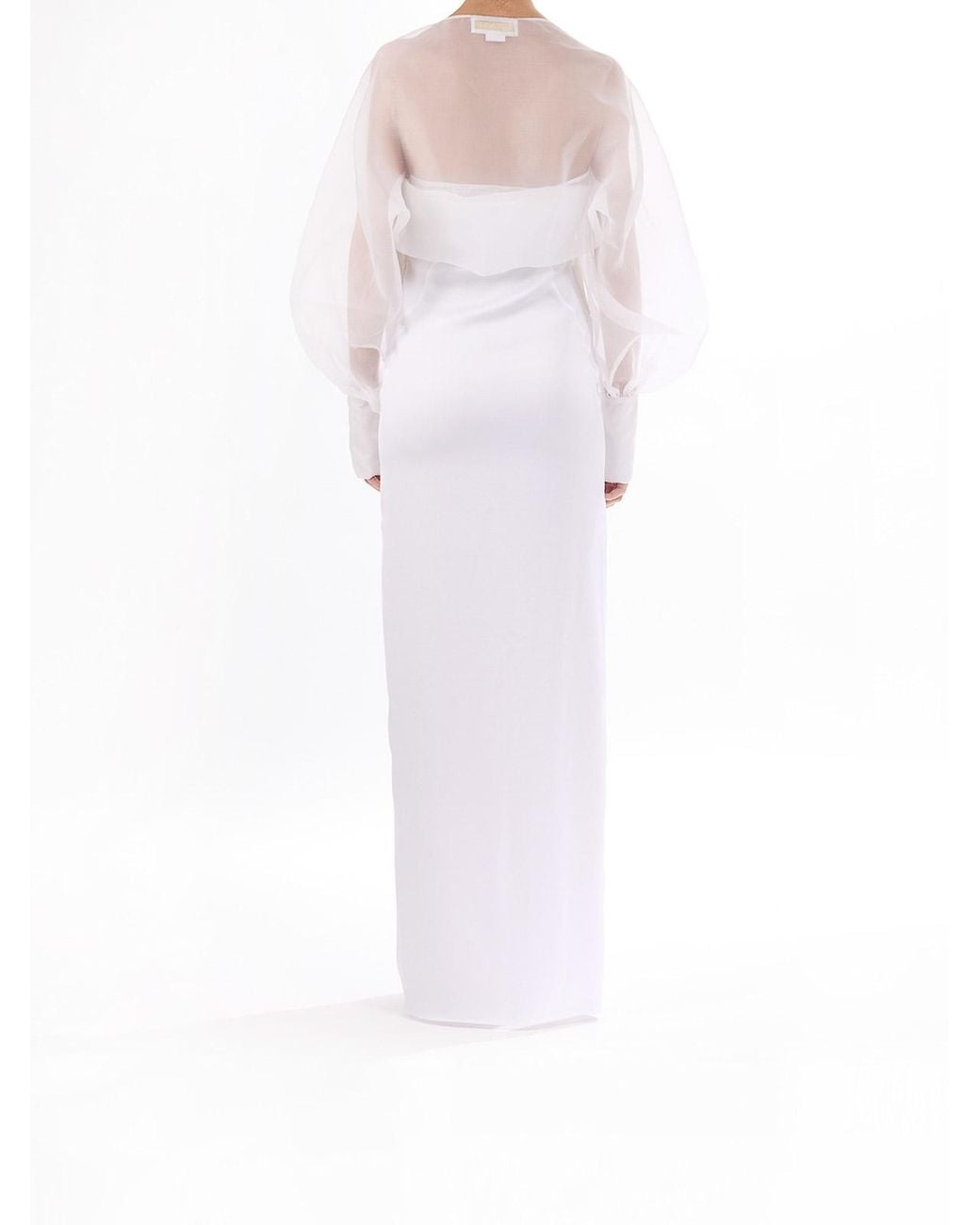 Genny White Organza Booths