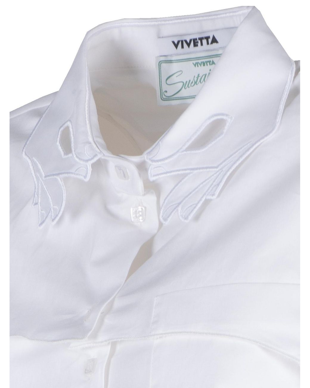 Vivetta White Twin Set Mani Shirt