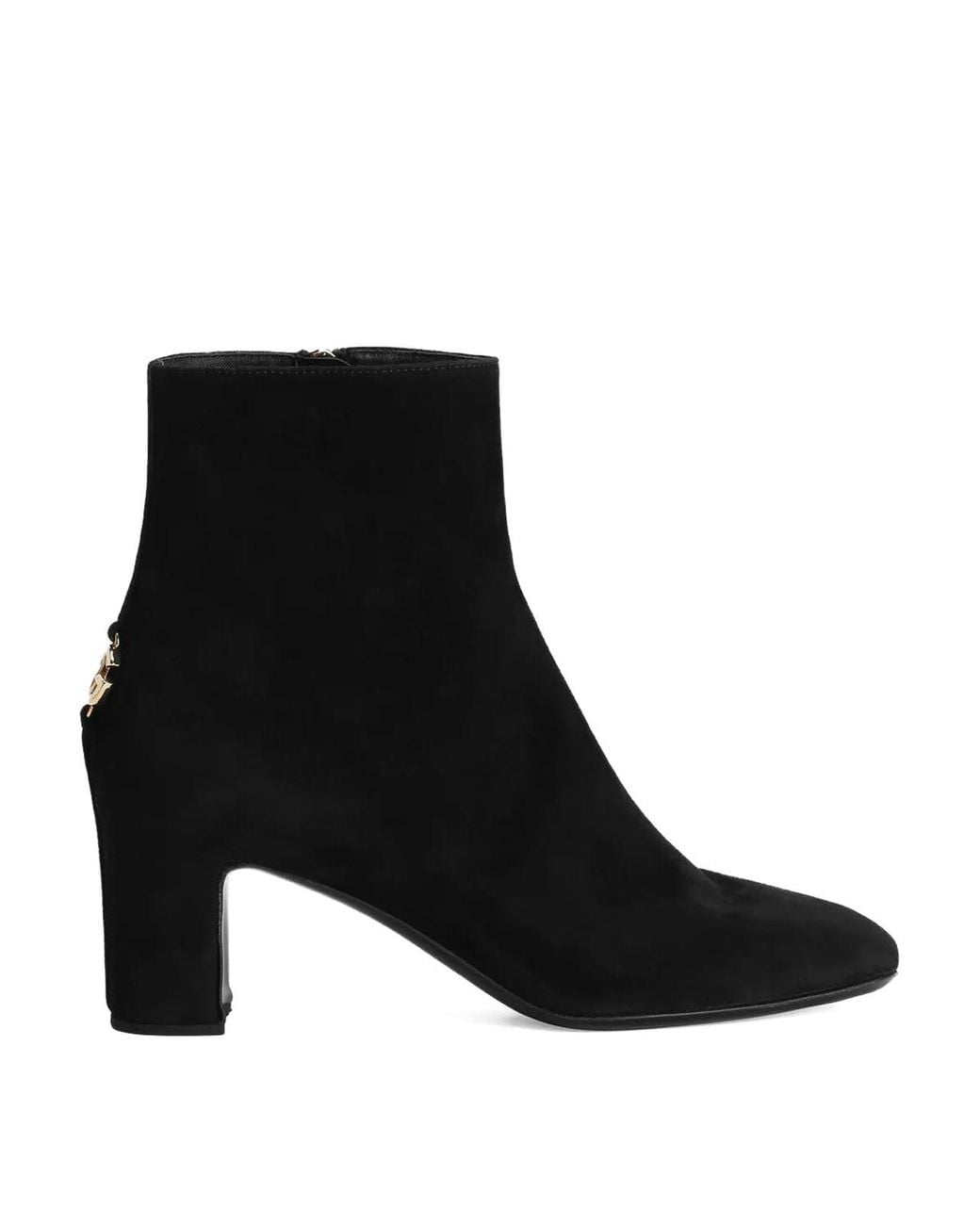 Dolce & Gabbana Black Suede Boots