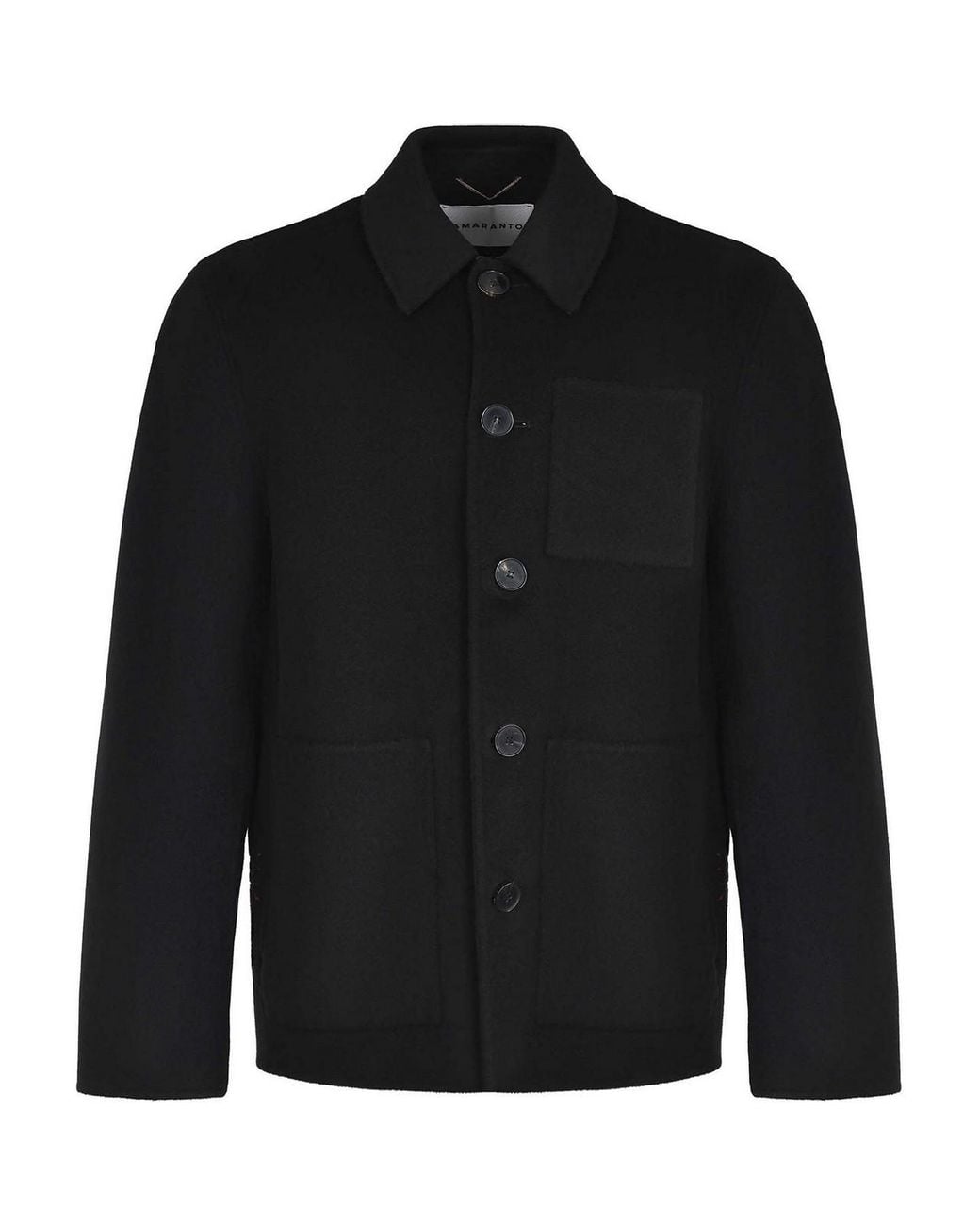 Amaranto Black Amaranth Jacket for men