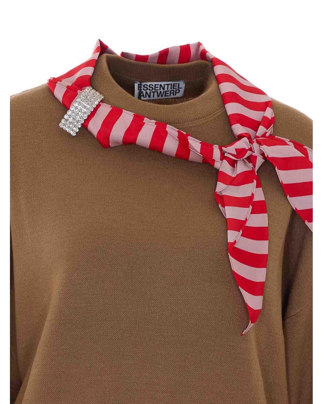 Essentiel Antwerp Brown Kurtis Sweater