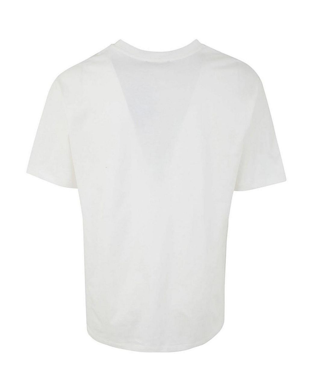Balmain Gray Star Print T-Shirt Straight Fit for men