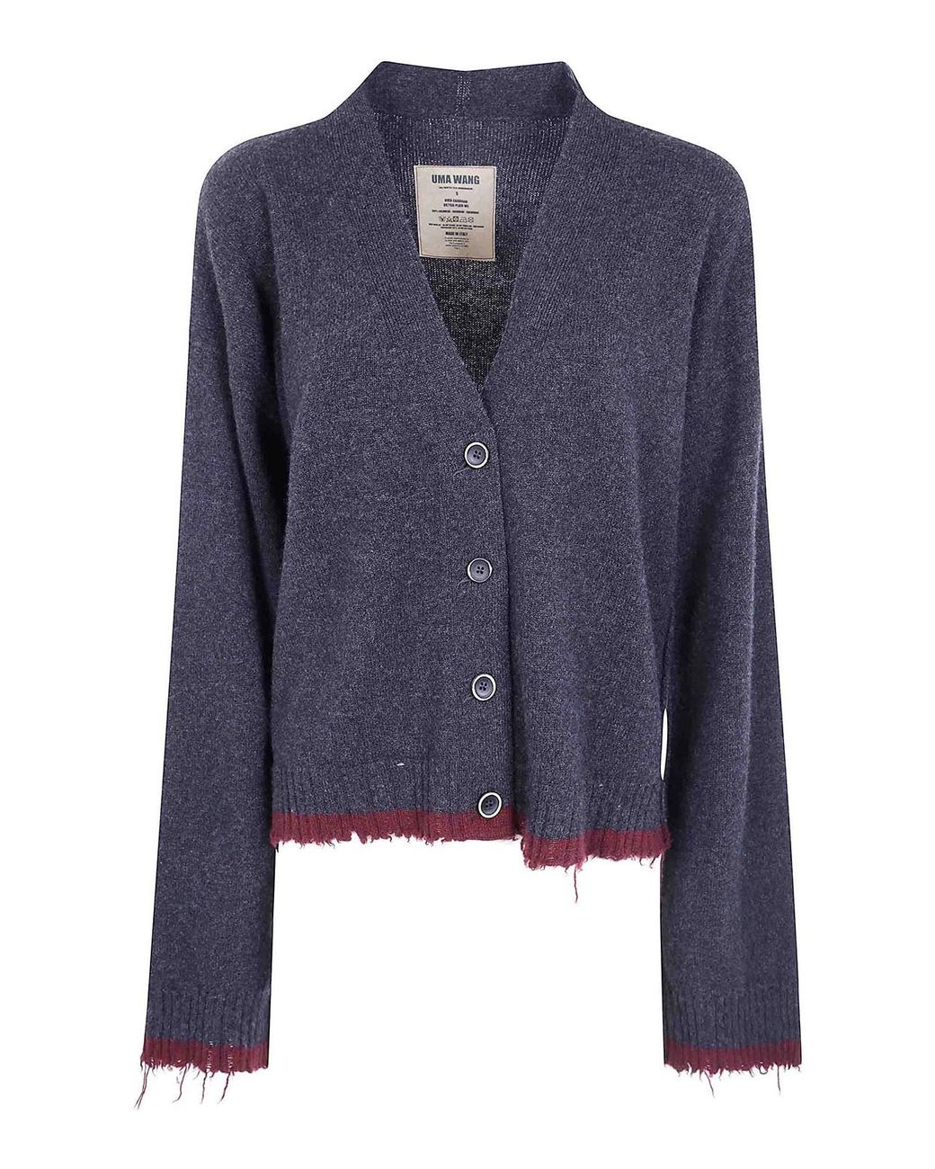 Uma Wang Blue Over Cardigan