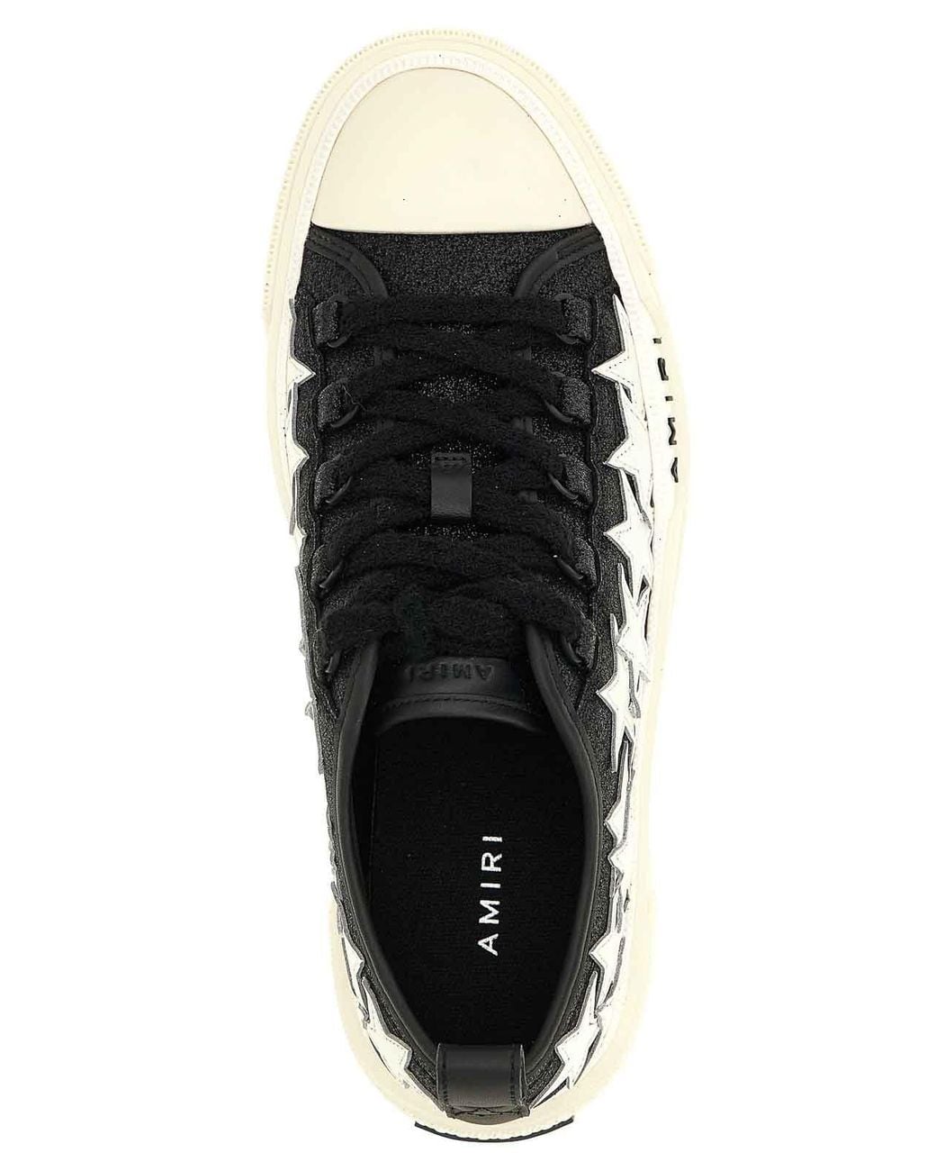 Amiri Black Court Low Sneakers
