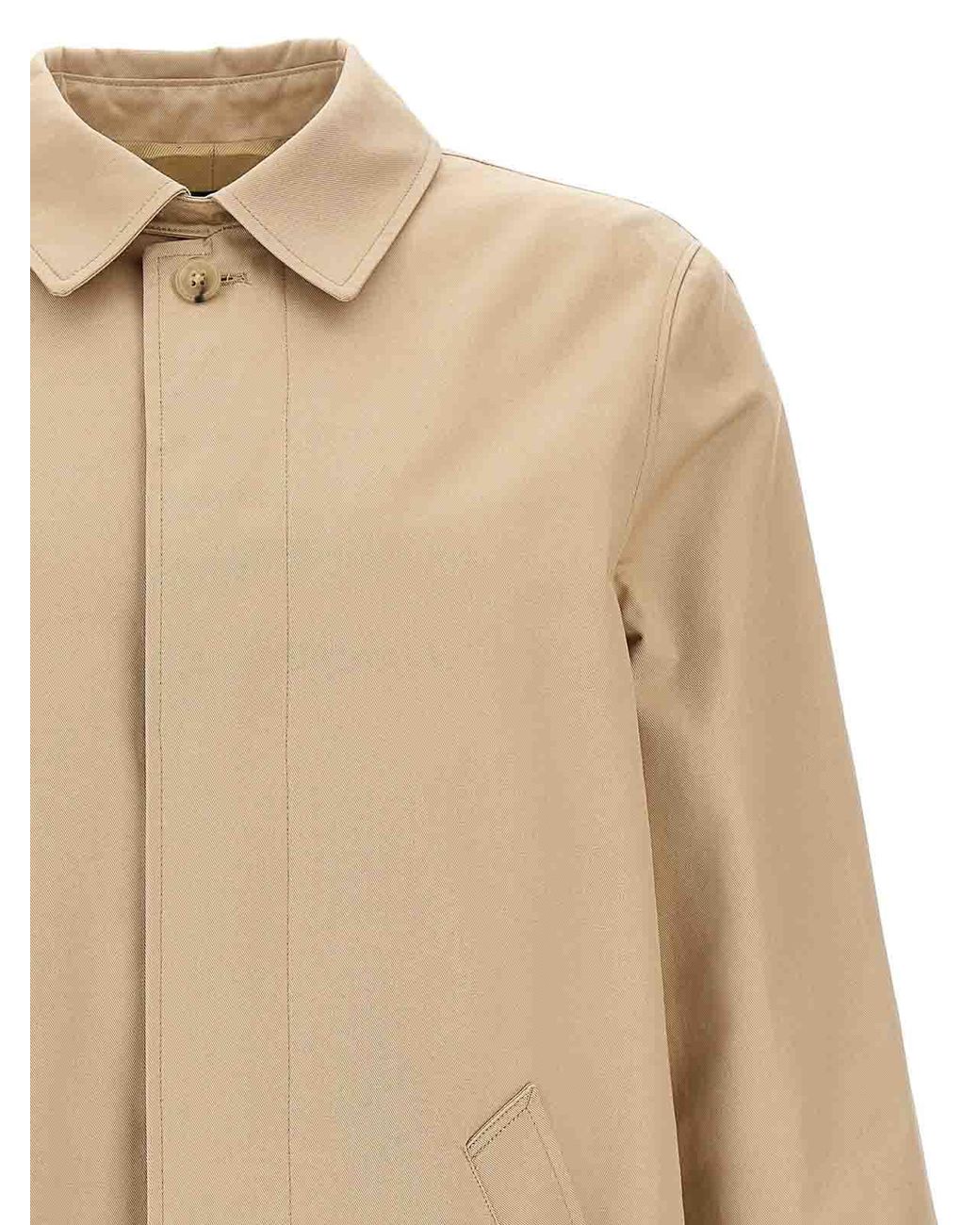A.P.C. Natural Trench Coat for men