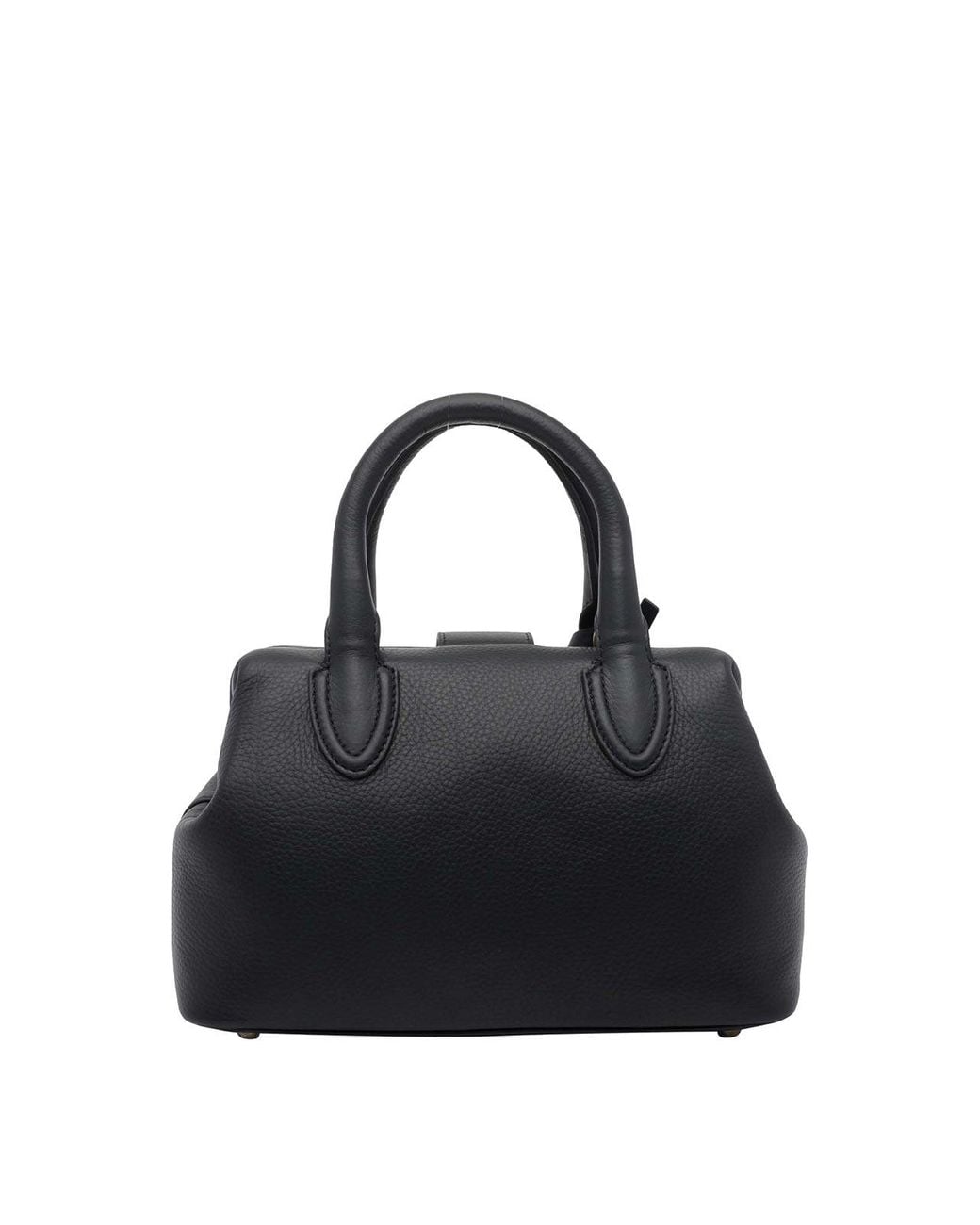 Schell Black Small Doctor Handbag