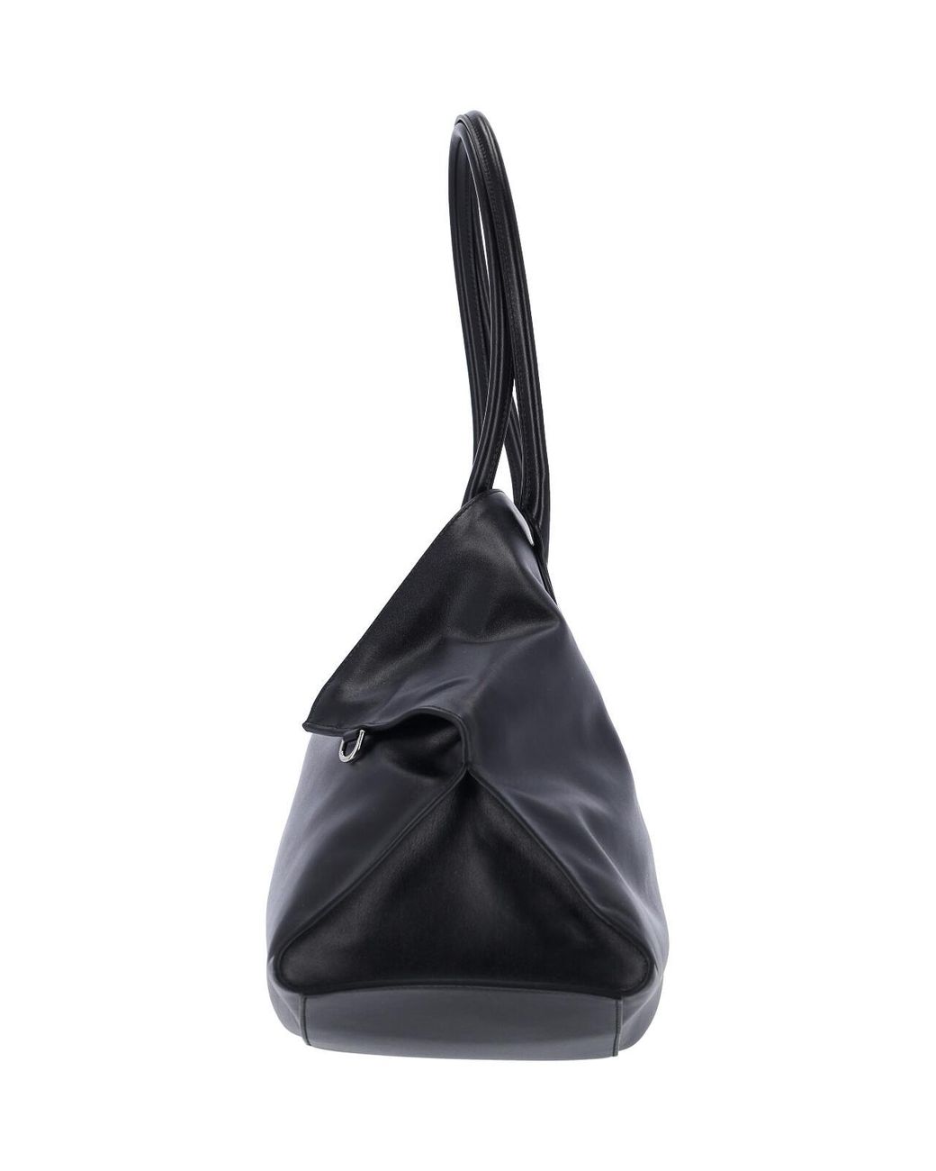 McQueen Black Large Shoulder Bag