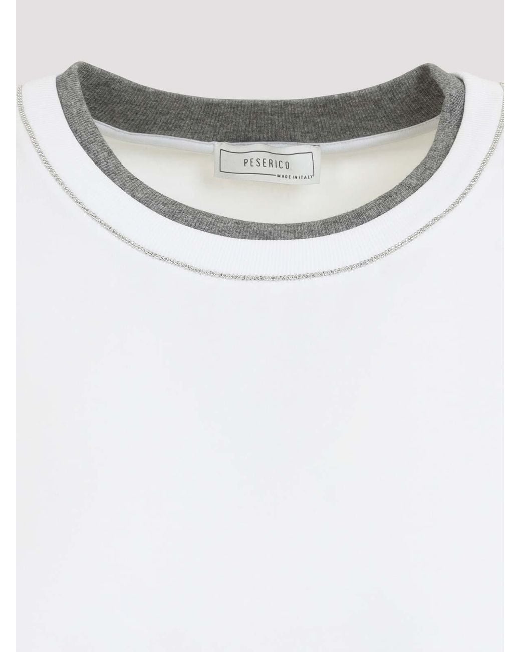 Peserico White T-Shirt