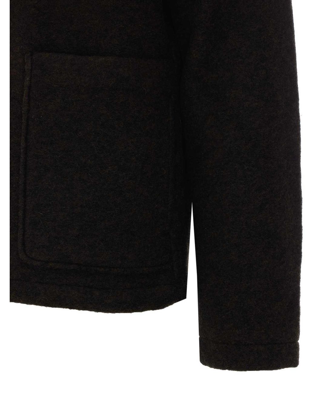 Suéter Con Cuello Alto NN07 de hombre de color Black
