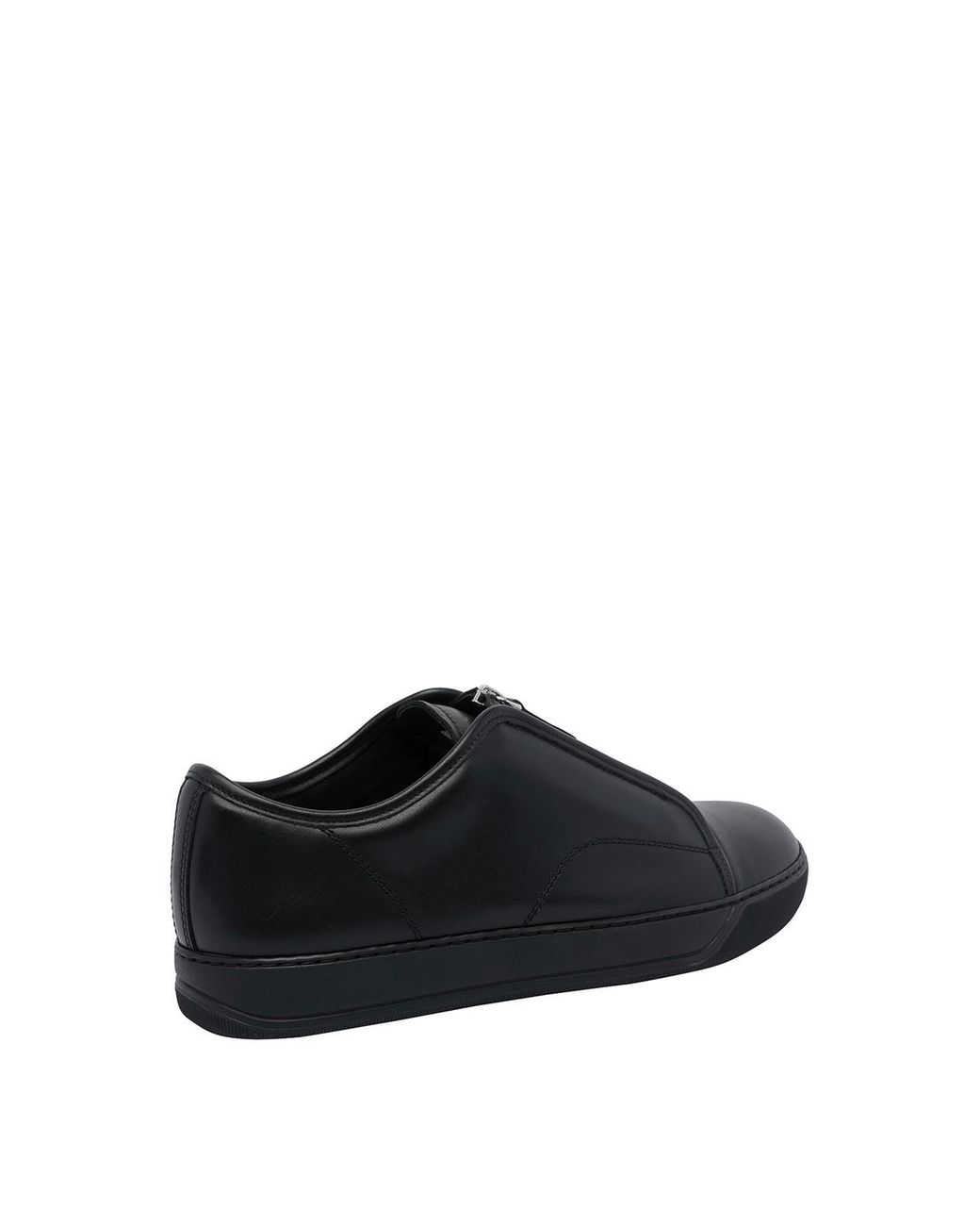 Lanvin Black Dbb1 Zip Sneakers for men