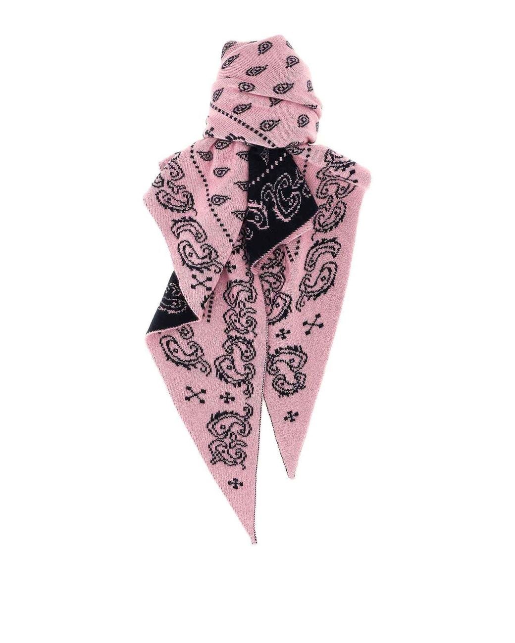 Guest In Residence Pink Scarf