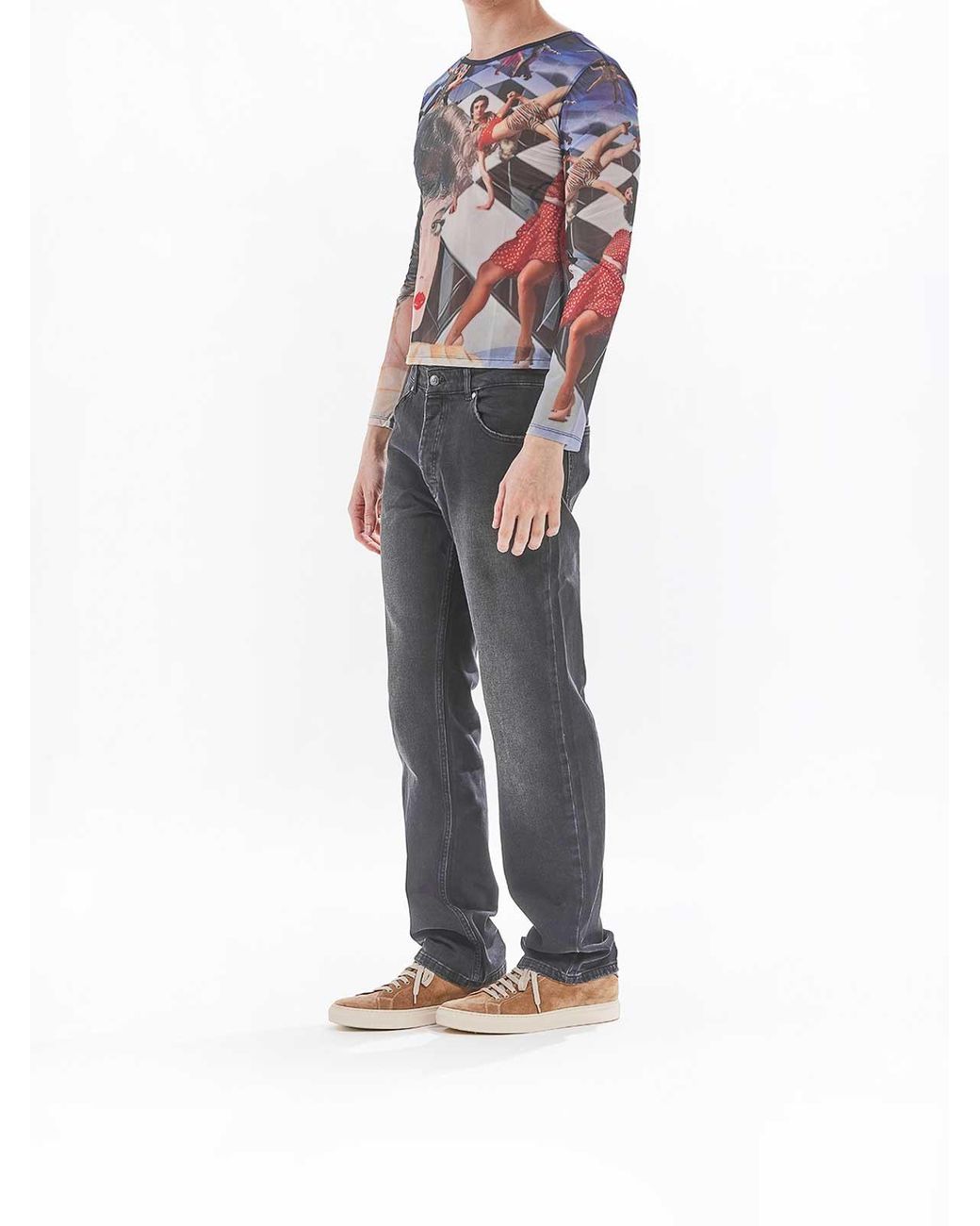 Top Sunnei de color Blue