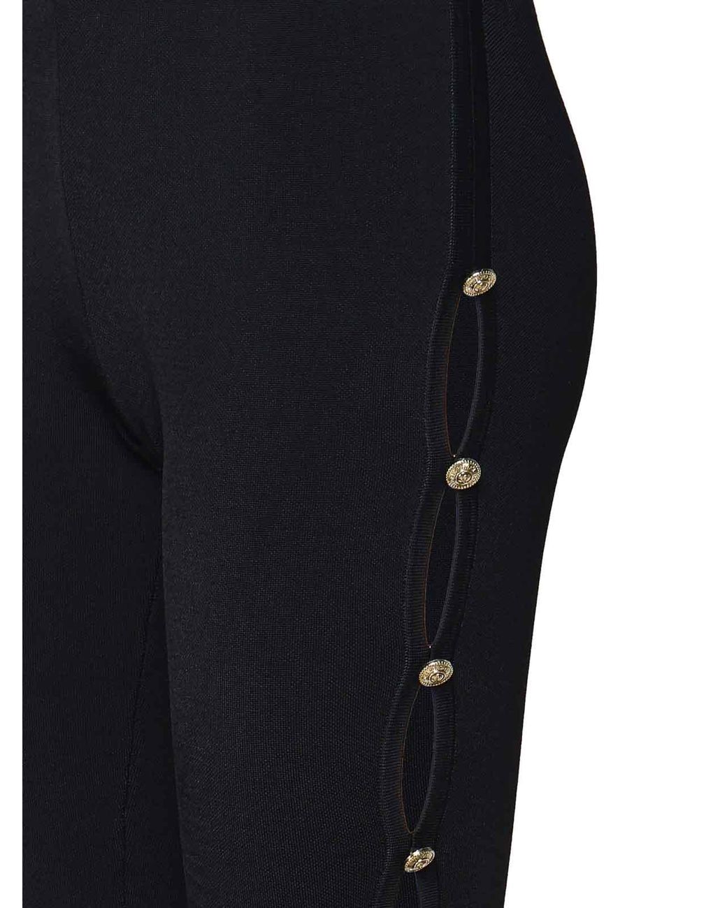 Versace Jeans Couture Black Flared Pants