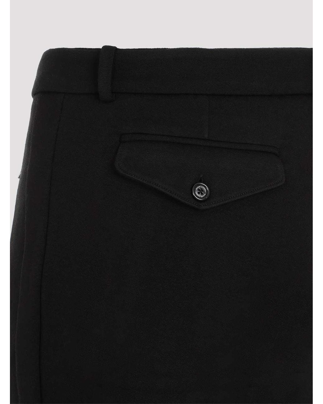 Ralph Lauren Black Pintuck Jogger Pants for men