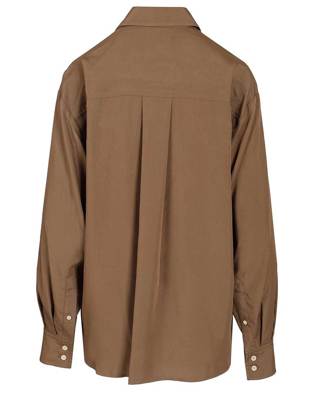 Isabel Marant Brown Flowing Shirt