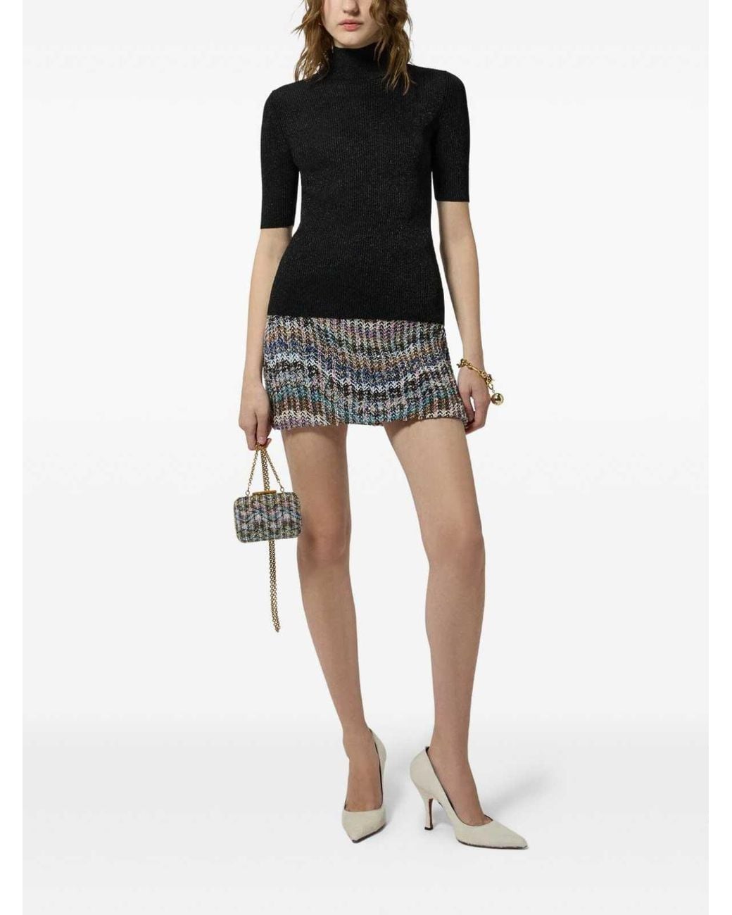 Missoni Gray Mini Skirt
