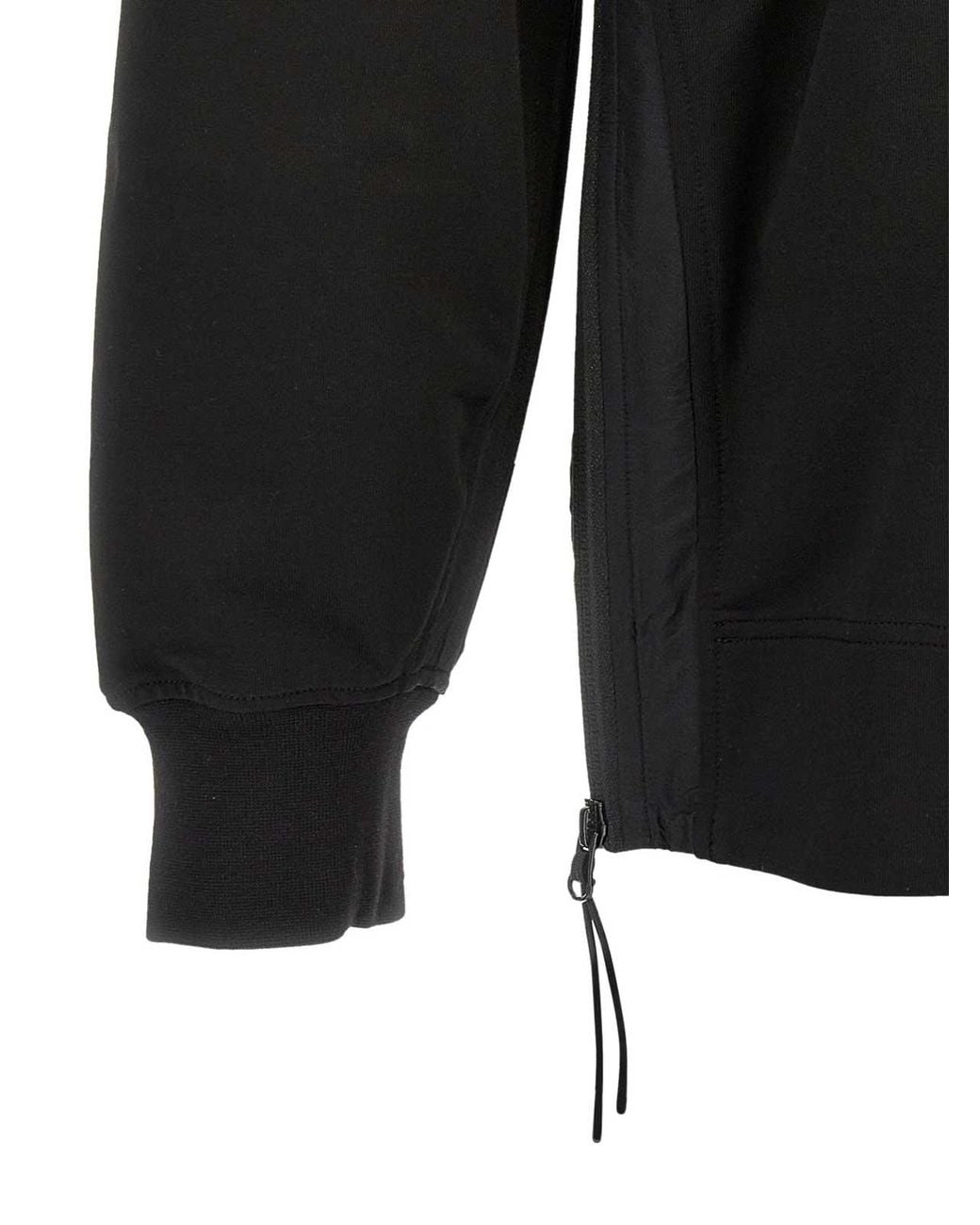 C P Company Black Hoodie for men
