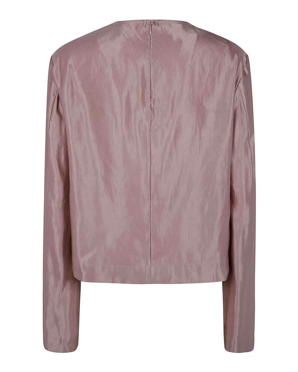 Loulou de Saison Purple Nino Round Neck Blouse