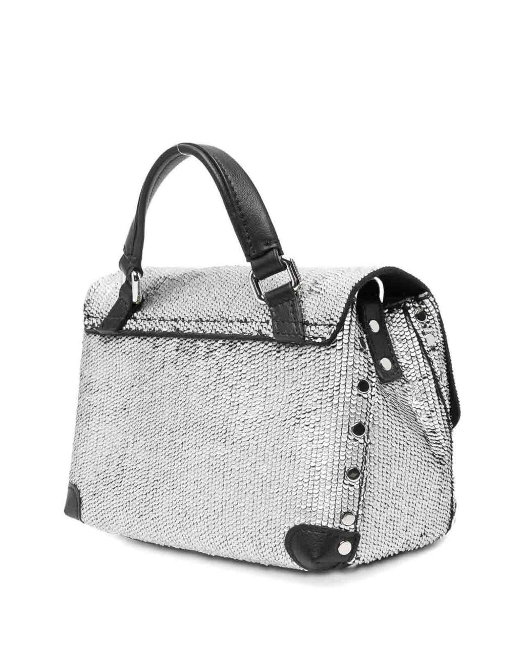 Zanellato White Postina Cbi Baby Leather Handbag
