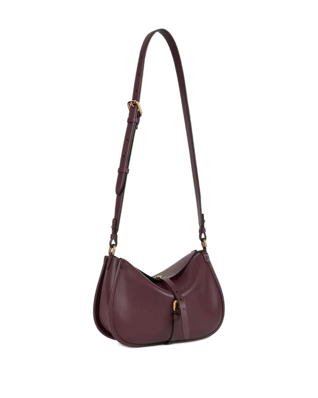 Etro Purple Pony Medium Leather Crossbody Bag