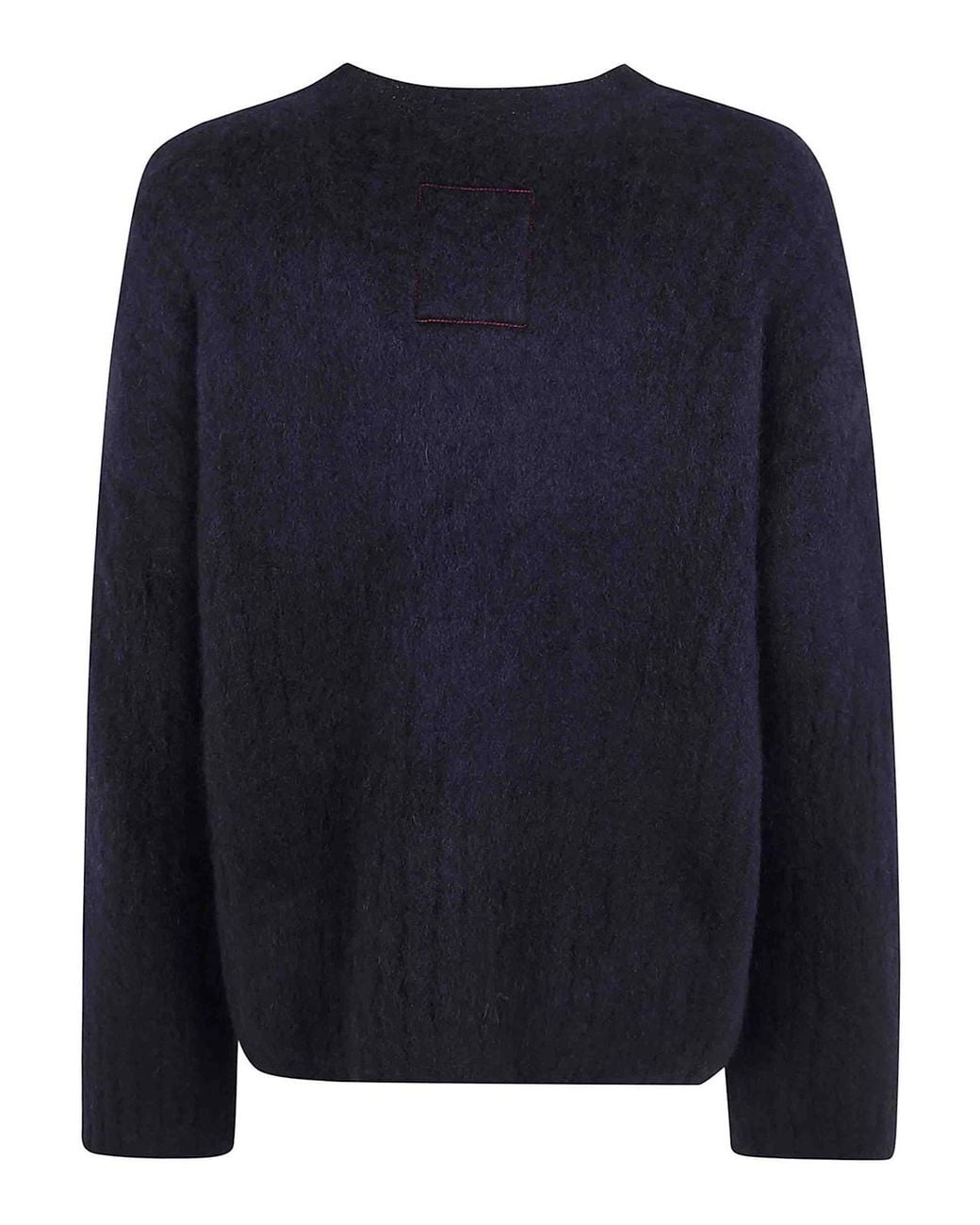 Uma Wang Blue Crew Neck Top