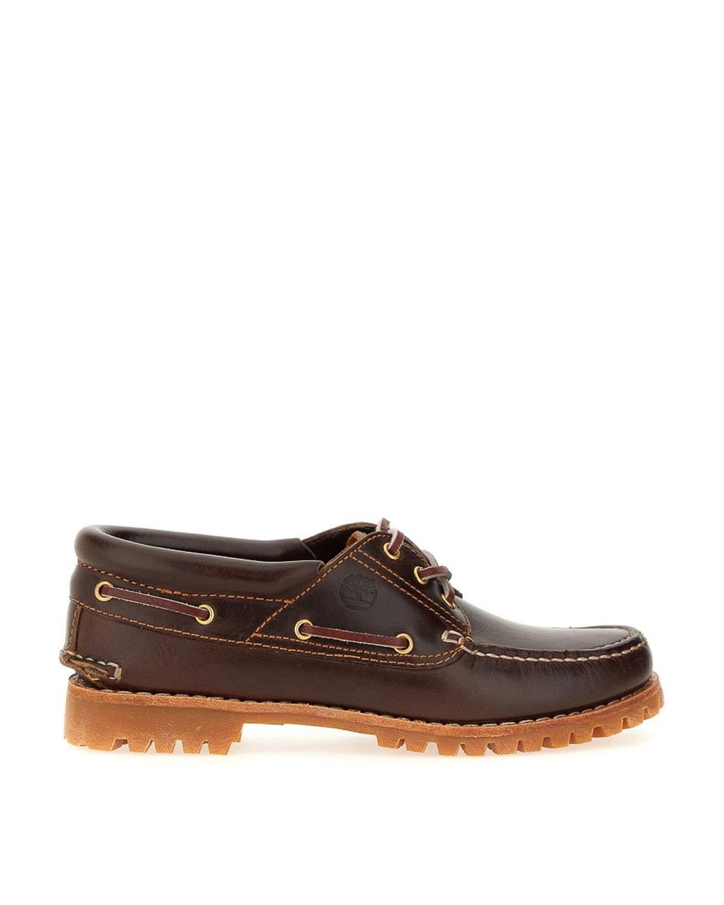 Timberland Brown Authentic Boat Moccasin