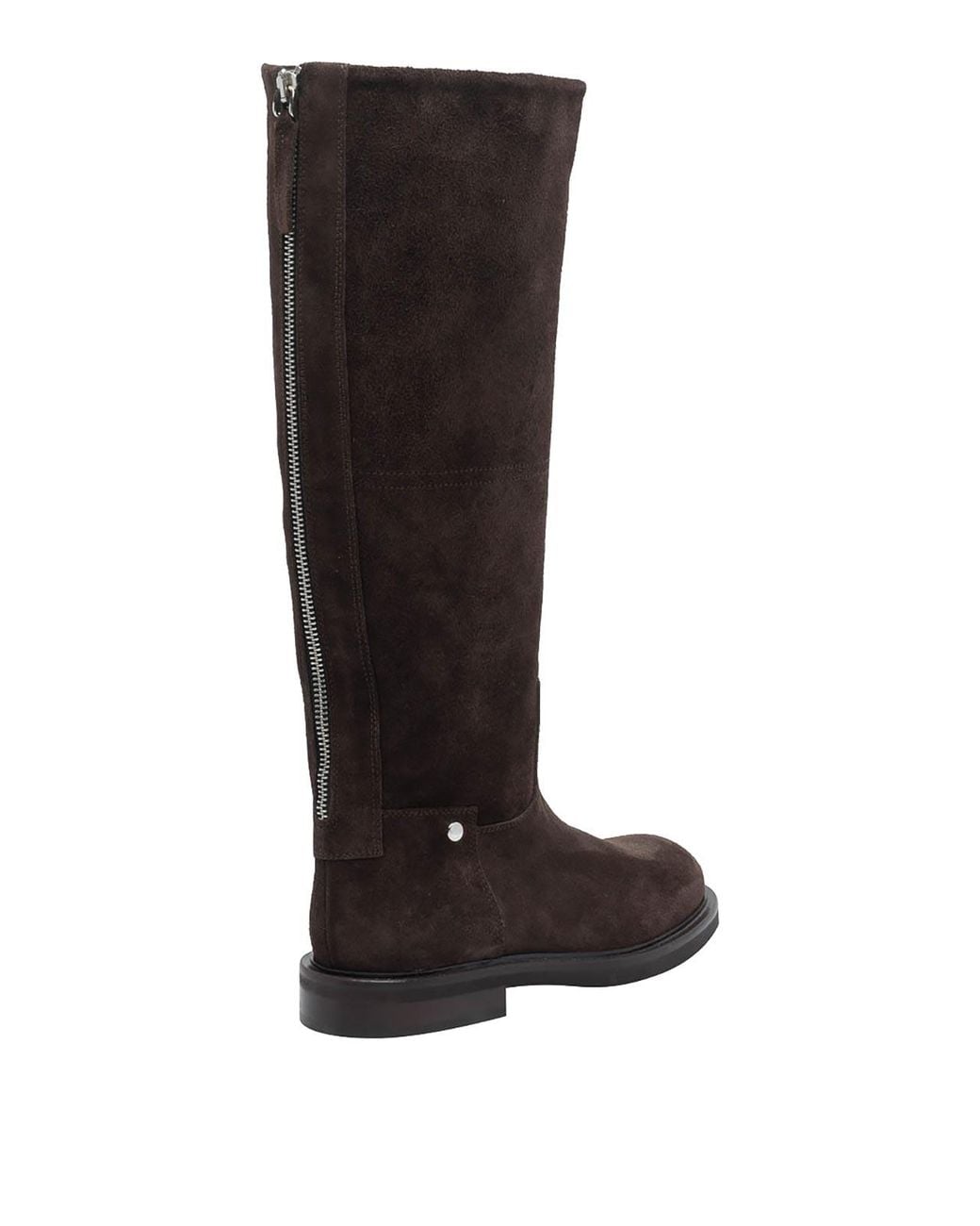 Poeve Black Testa Di Moro Mel Suede Boots