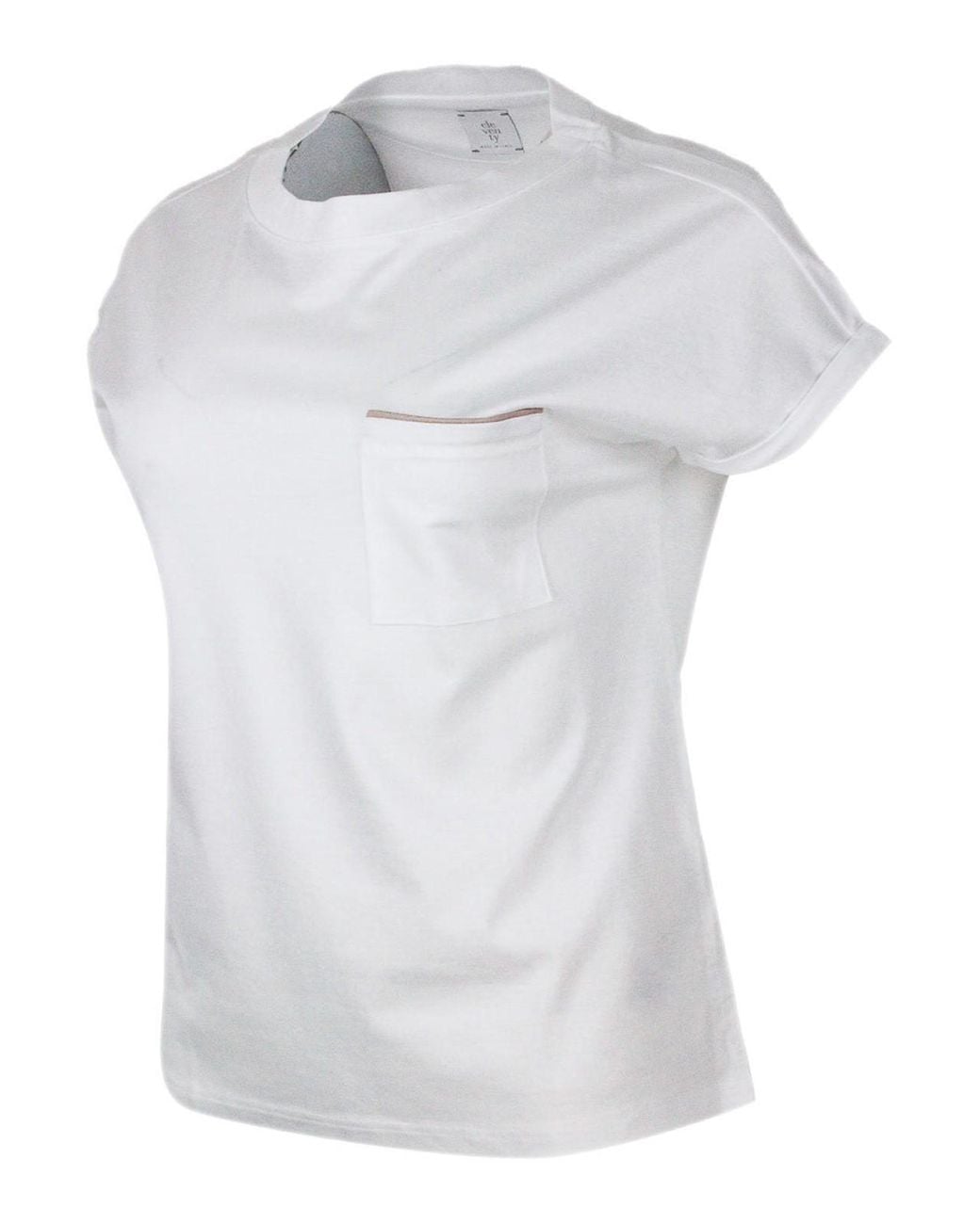 Eleventy White T-Shirts And Polos