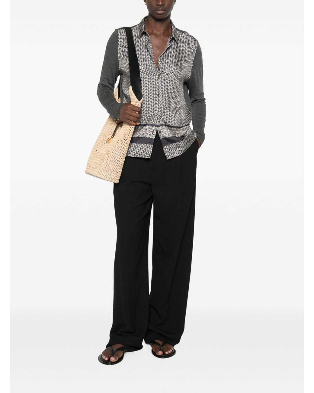 Whyci Gray Shirt