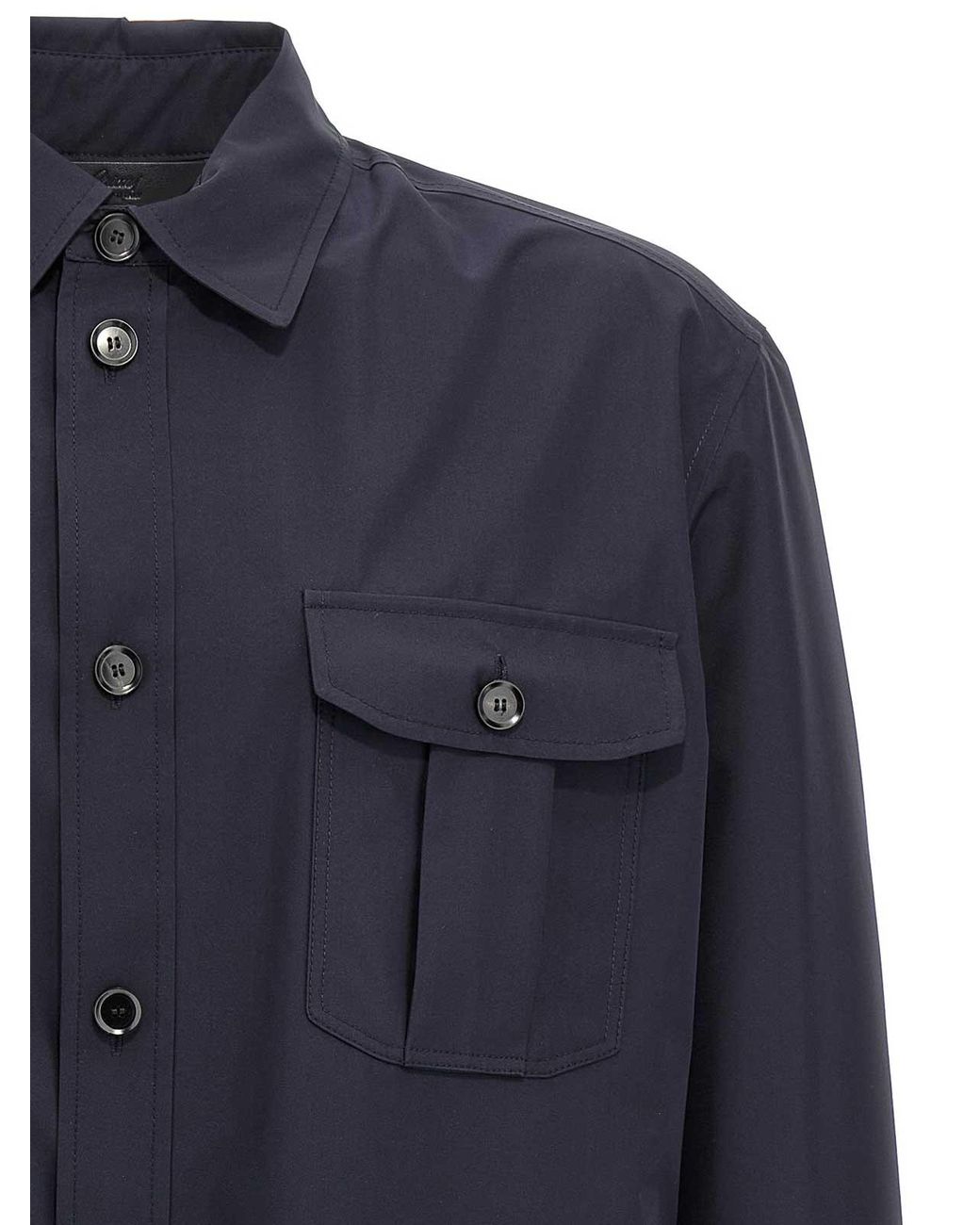 Brioni Blue Vagabond Jacket for men