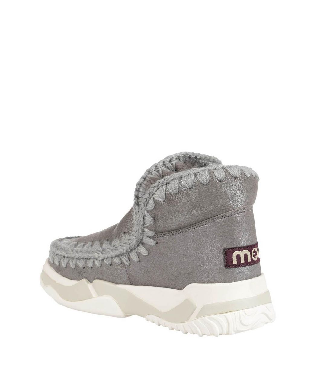 Mou Gray Eskimo Trainer Booties