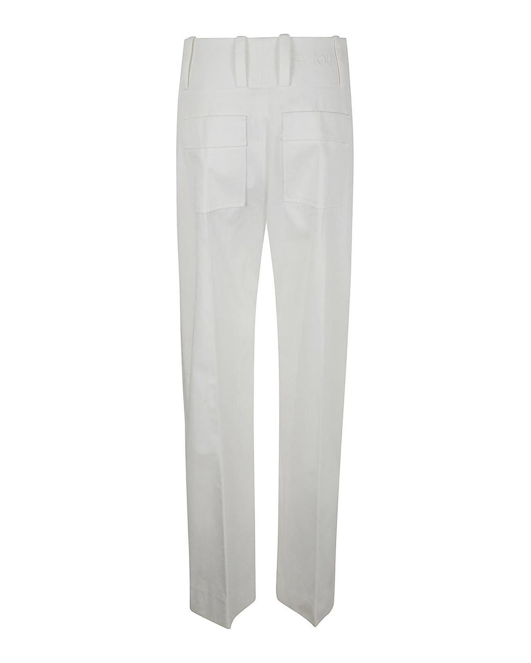Patou Gray Large Belt Trousers
