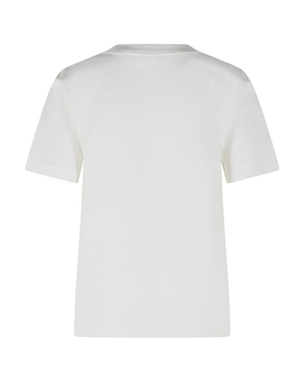 Burberry Gray Cotton T-Shirt