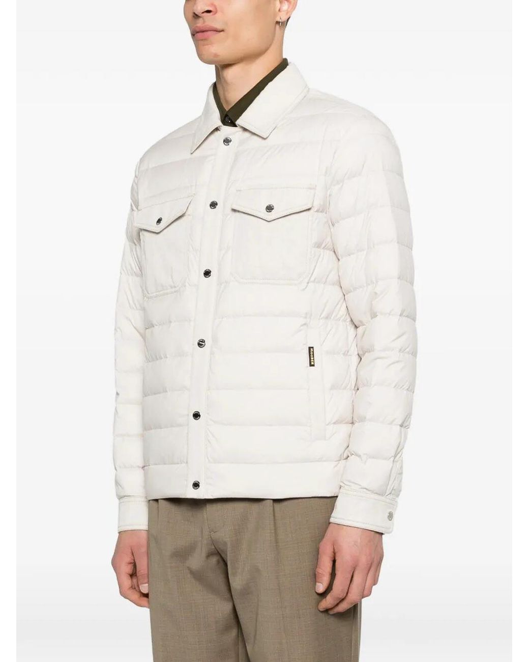 Moorer White 'Montini' Jacket for men